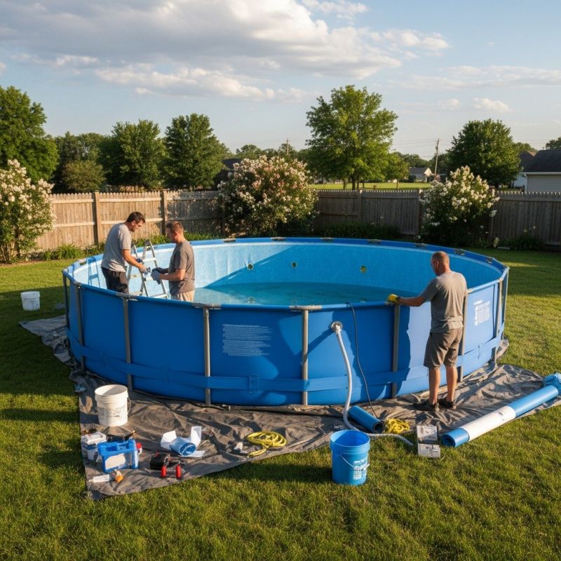 Above Ground Pool Repair Service